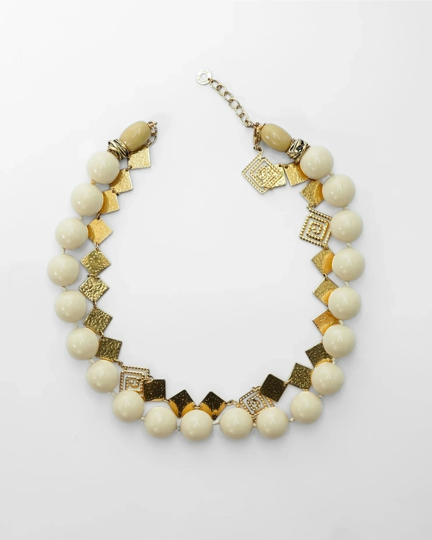 COLLANA BALLS | BEIGE
