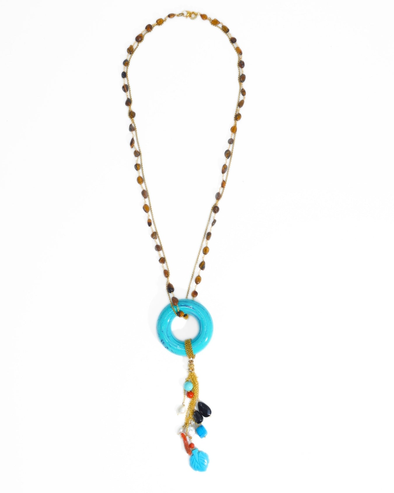 COLLANA CIRCLE | AZZURRO