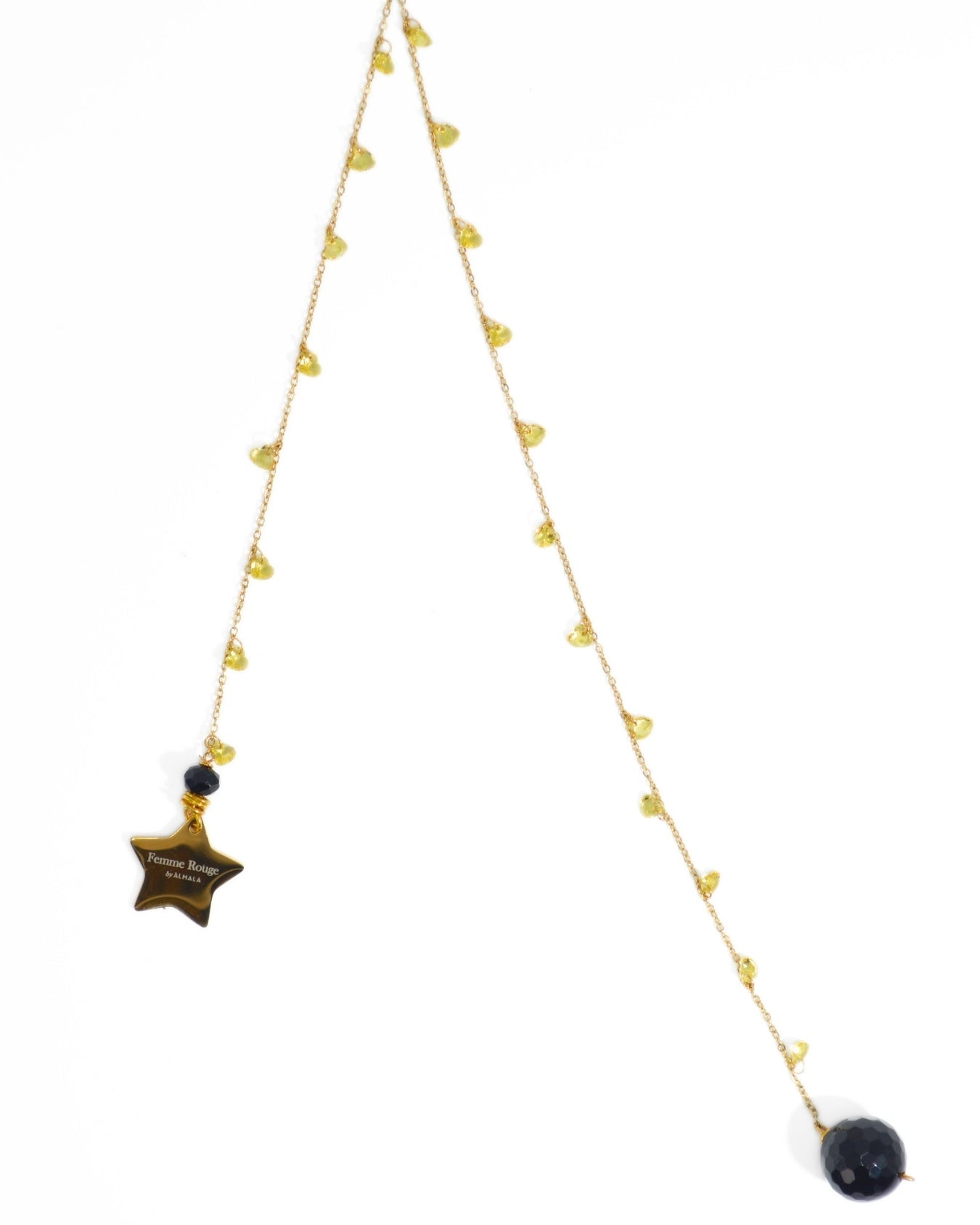 COLLANA SCIARPA BALL | NERO