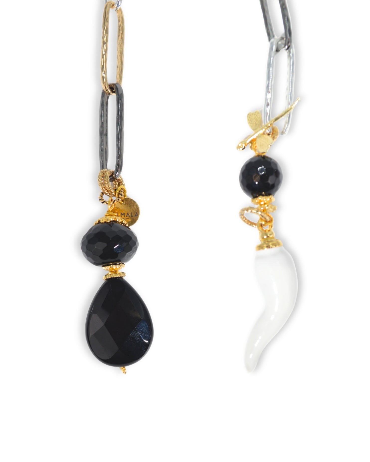 COLLANA SCIARPA B/W | BIANCO