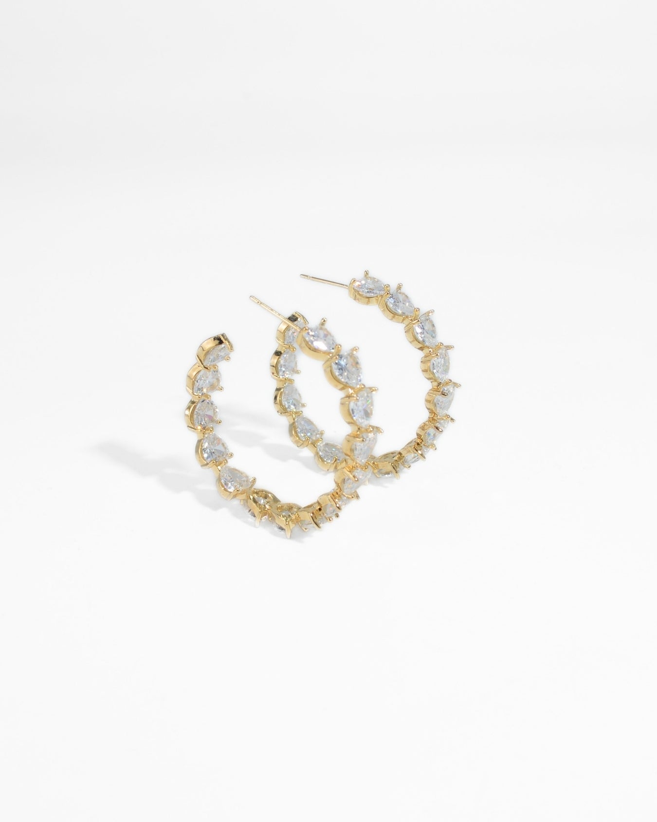 ORECCHINO CIRCLE STRASS