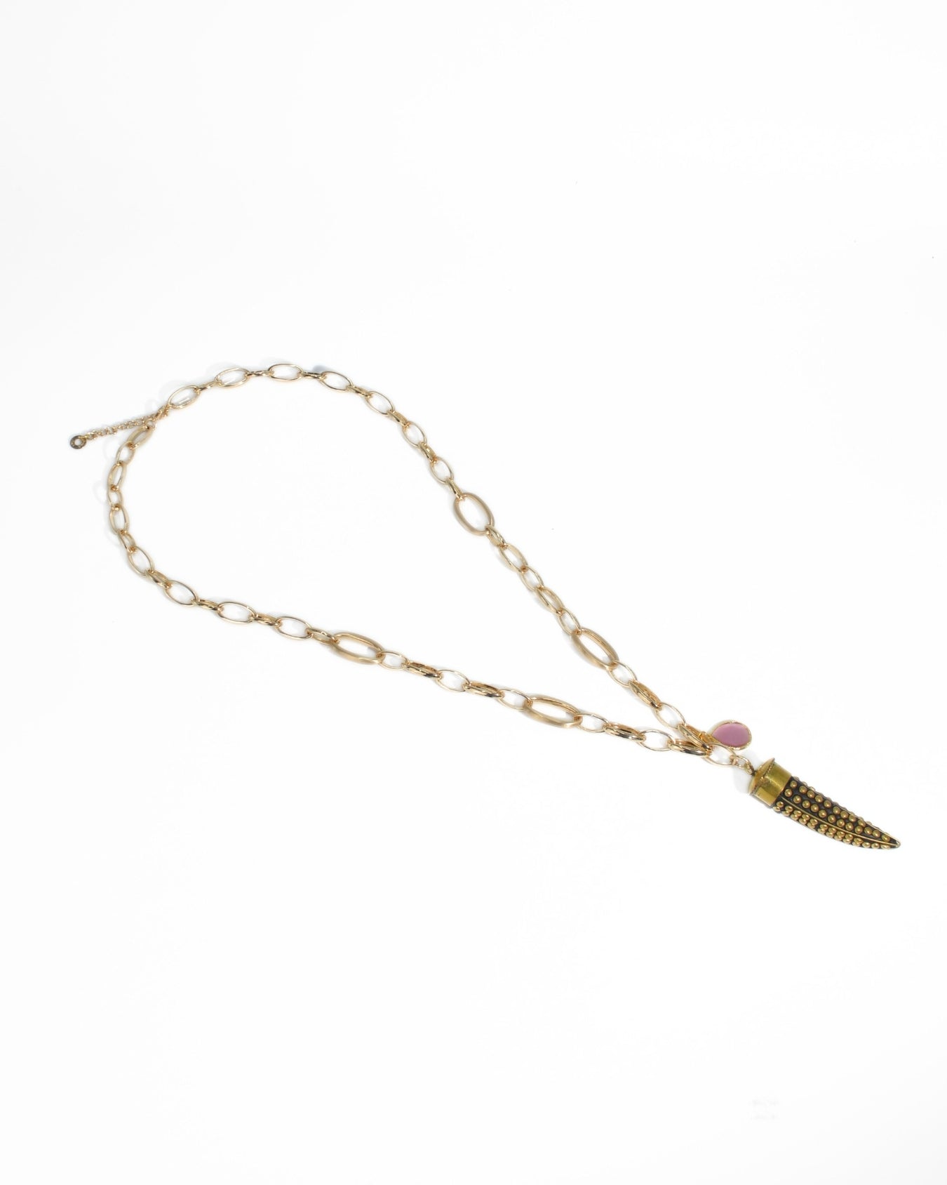 COLLANA CORNO | ROSA