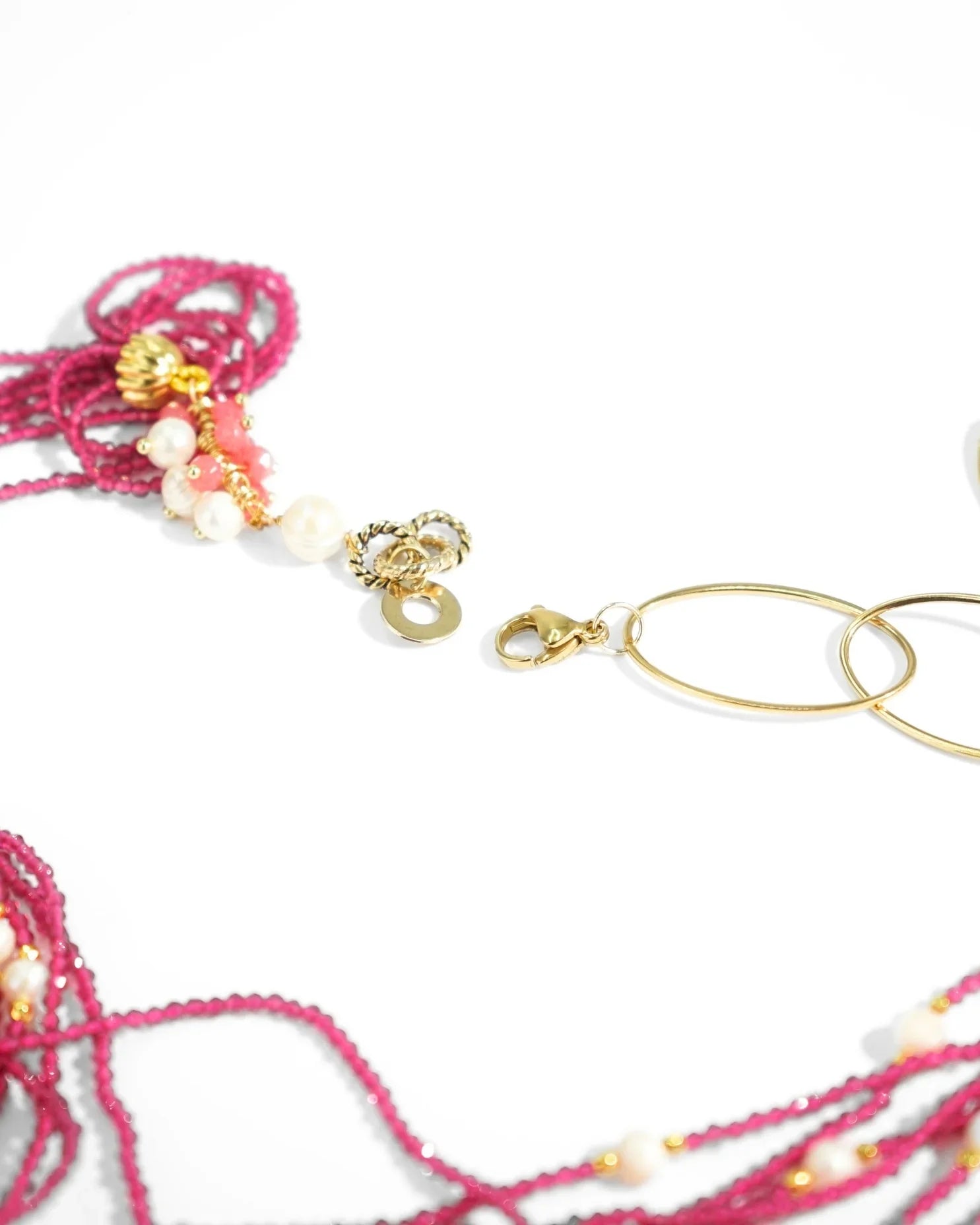 COLLANA TORMALINE | FUCSIA