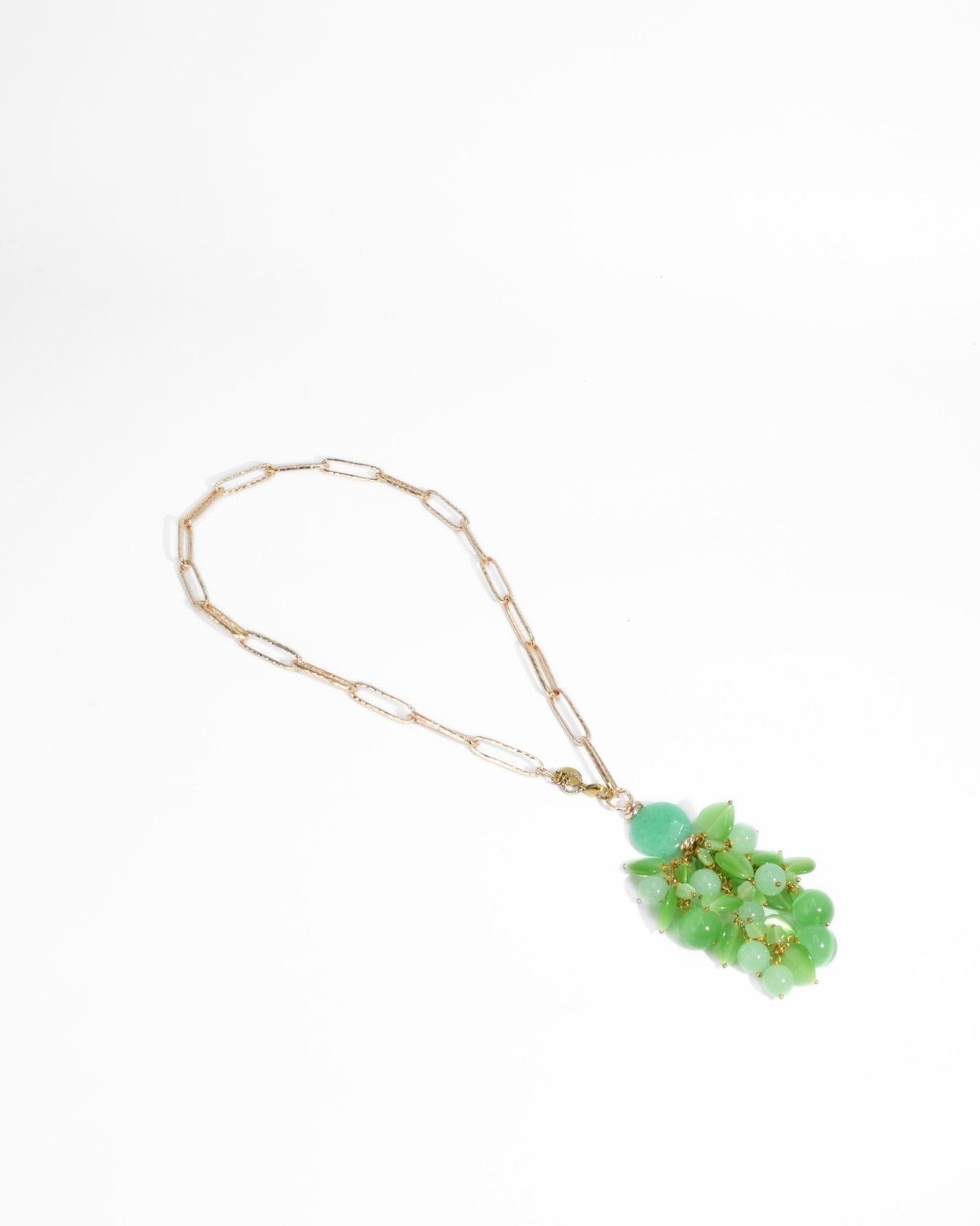COLLANA GRAPPOLO STONE | VERDE