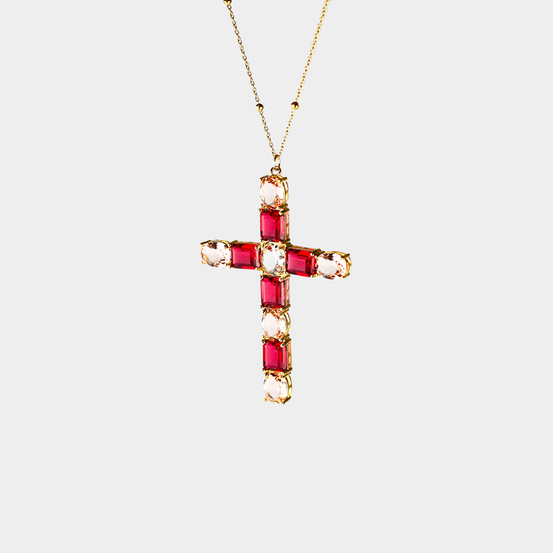 SACRED PROFANE CHOKER | RUBY