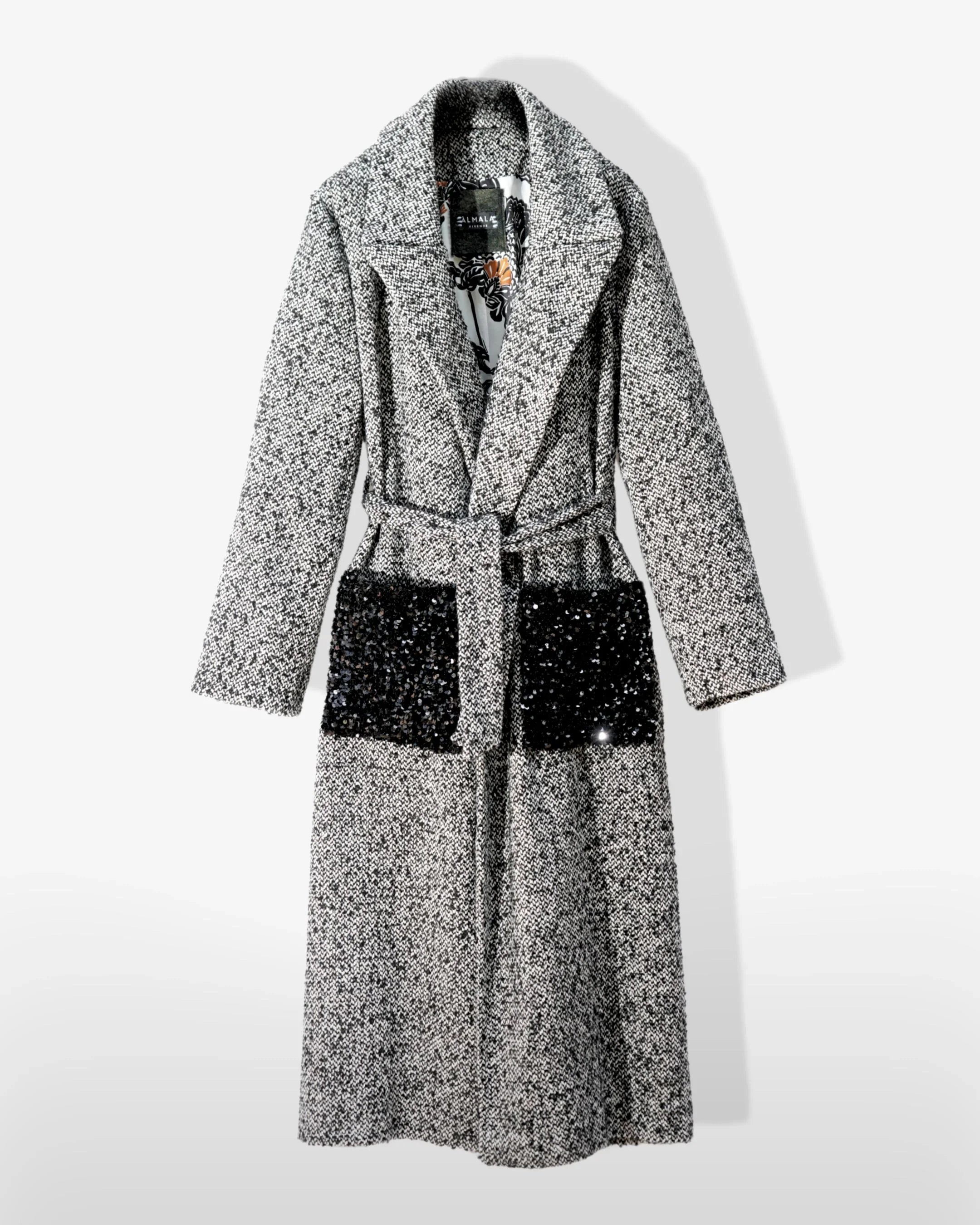 CAPPOTTO PAILETTES | PIED DE POULE