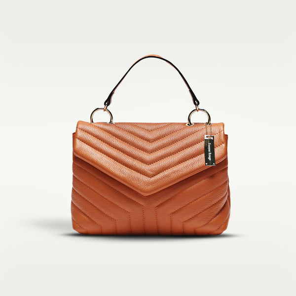 LEATHER BAG | BRICK