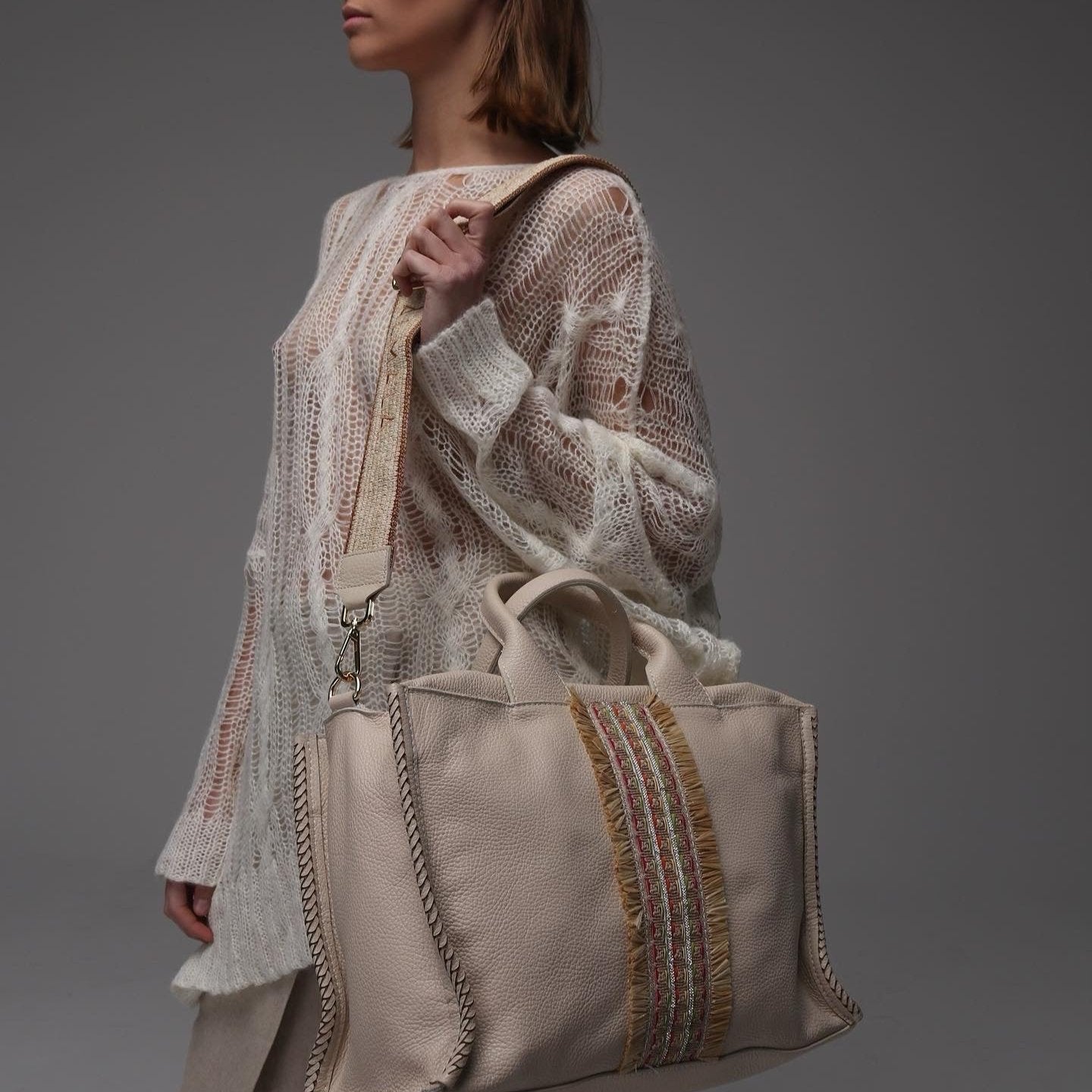 JLO BAG | CREAM