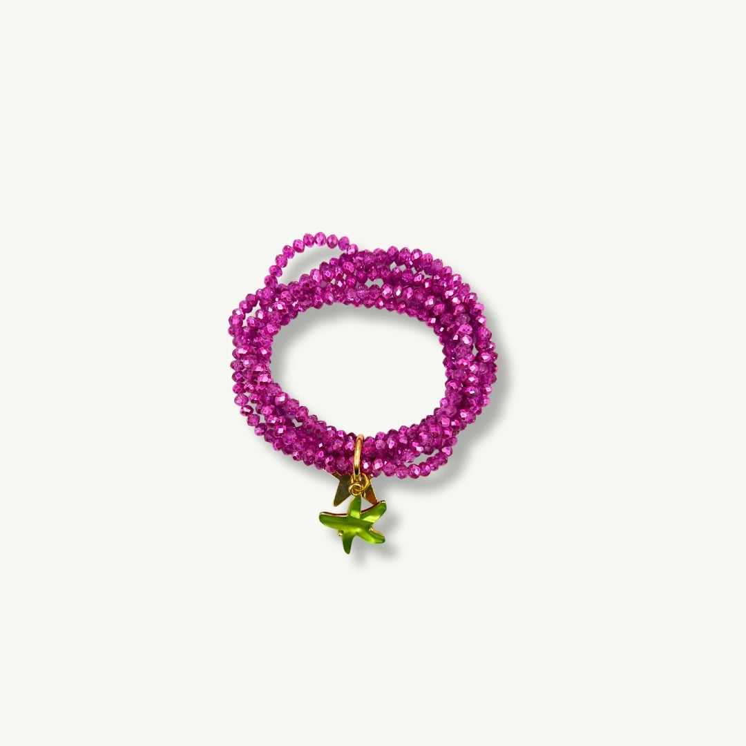 BRACCIALE STELLA | FUCSIA