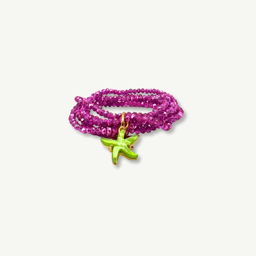 BRACCIALE STELLA | FUCSIA