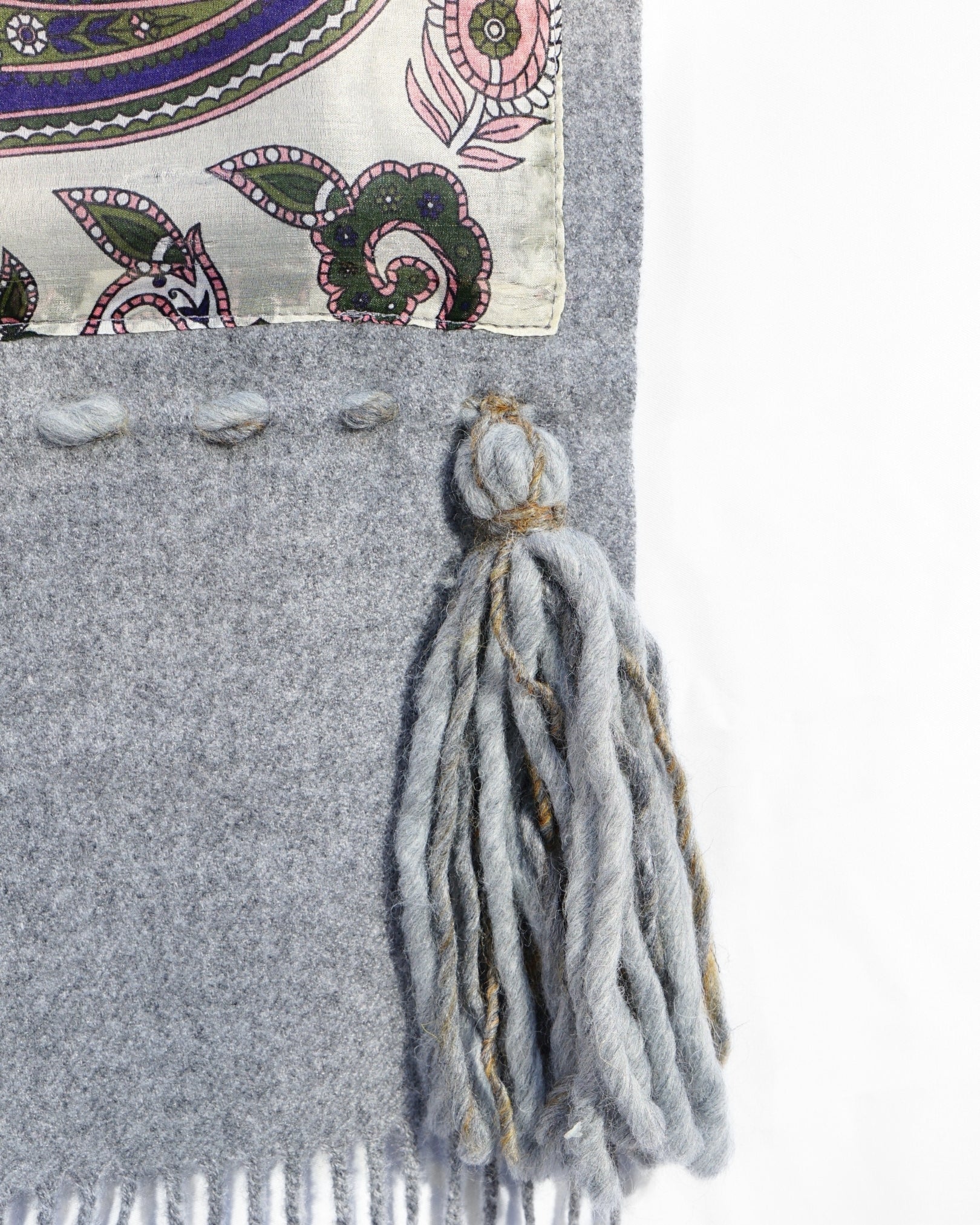 SCIARPA SETA | GRIGIO