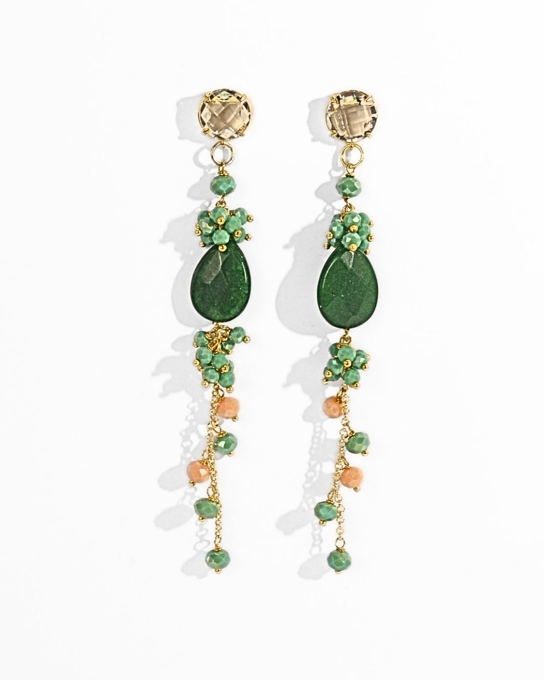 LONG MULTICOLOR EARRING