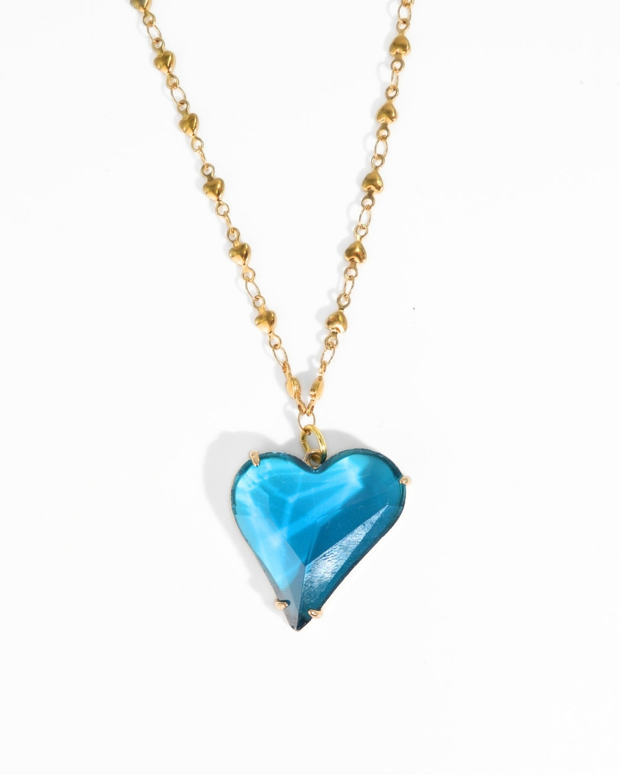 GIROCOLLO CUORE| TURCHESE