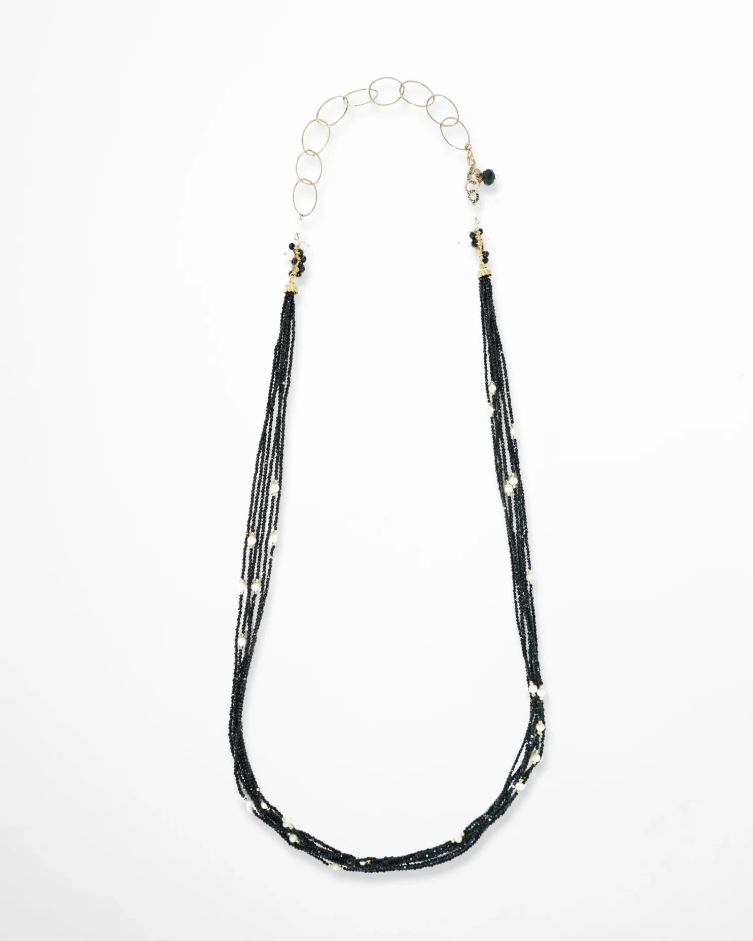 COLLANA TORMALINE | NERO