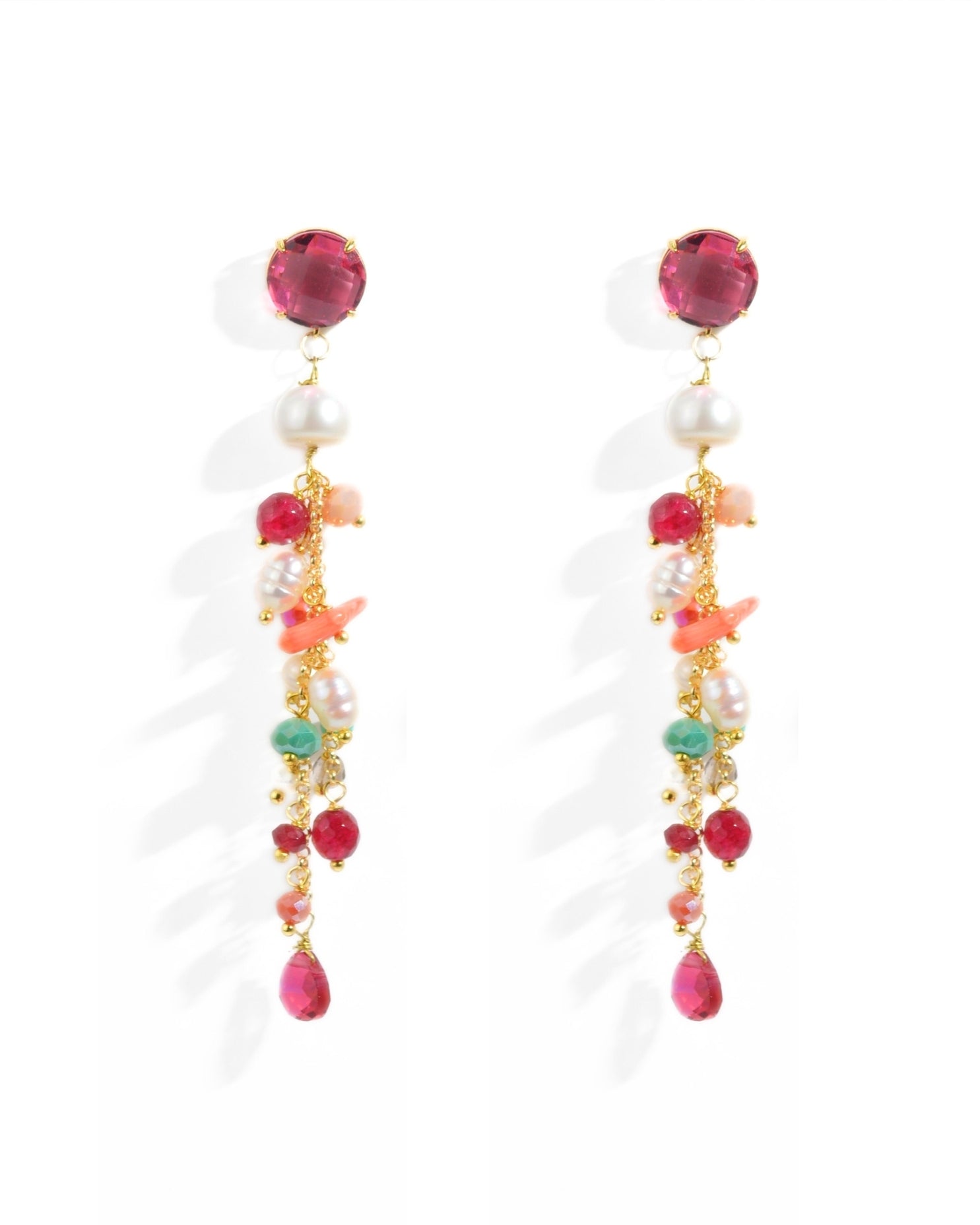 ORECCHINO GRAPPOLO | ROSA