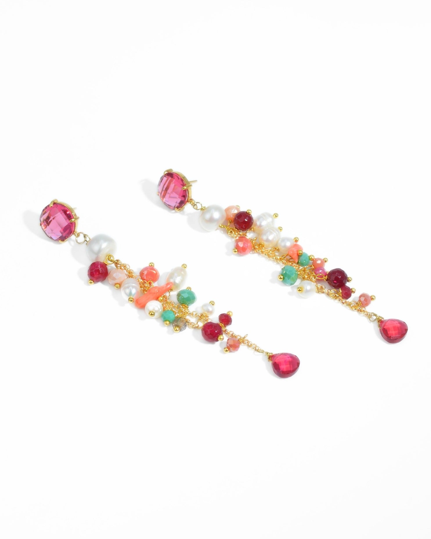 ORECCHINO GRAPPOLO | ROSA
