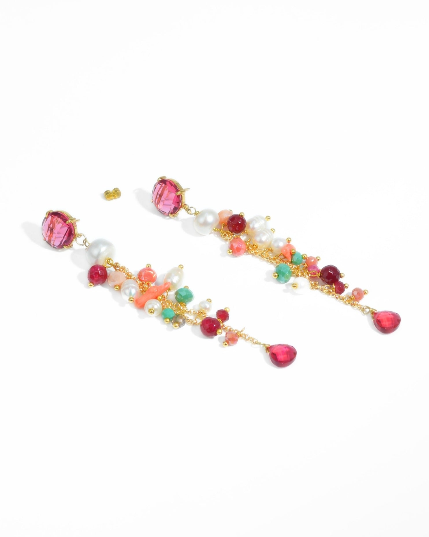 ORECCHINO GRAPPOLO | ROSA