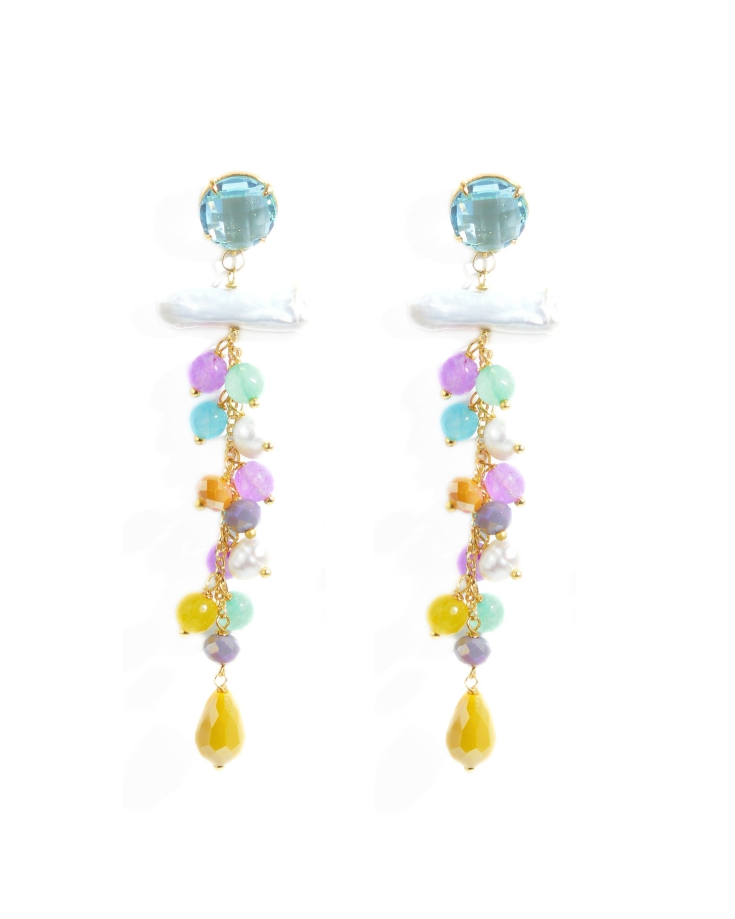 ORECCHINO GRAPPOLO | AZZURRO