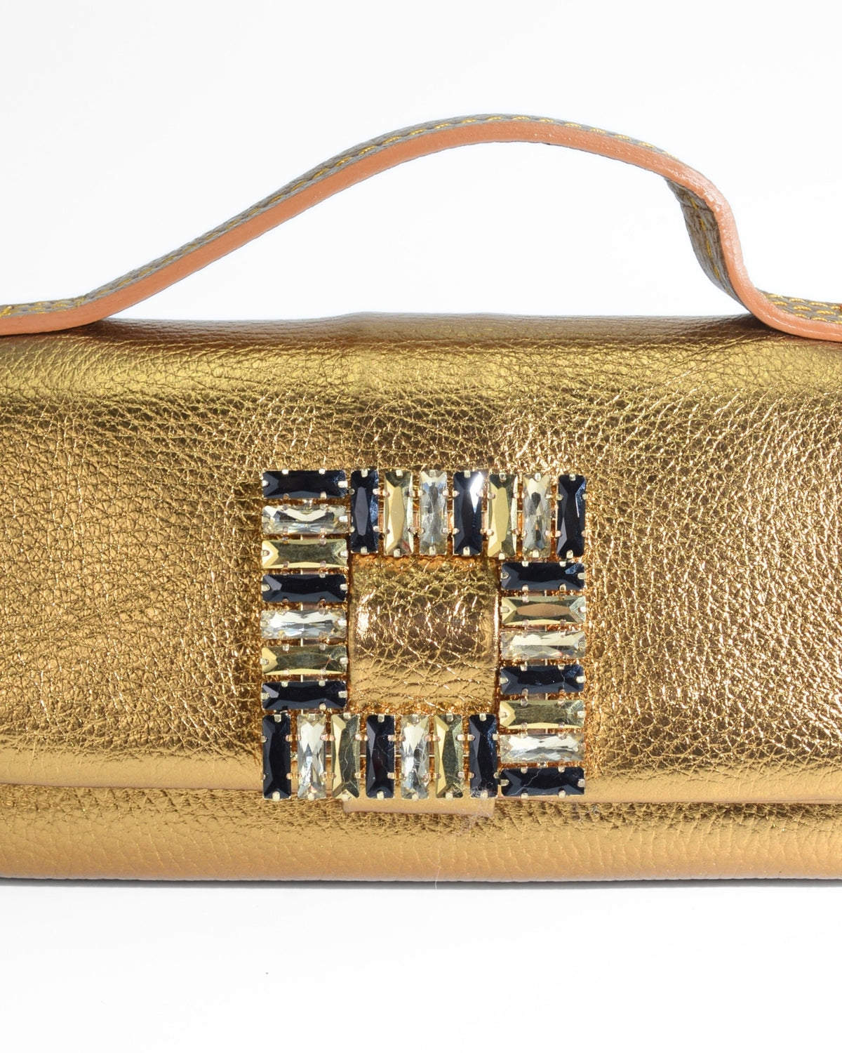 POCHETTE STRASS NIGHT | ORO