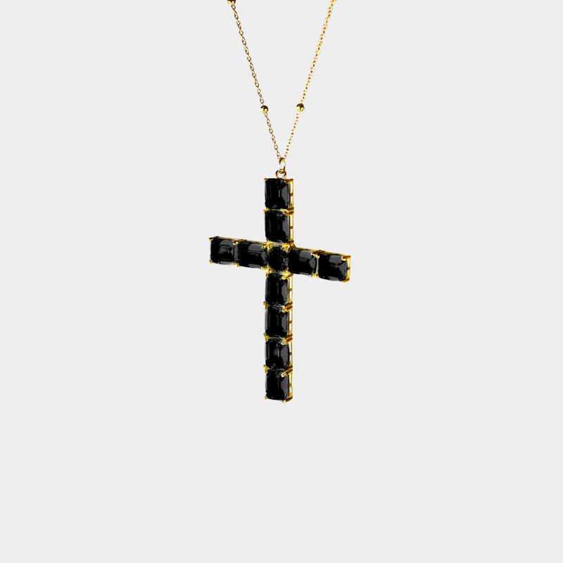 SACRED PROFANE CHOKER | BLACK