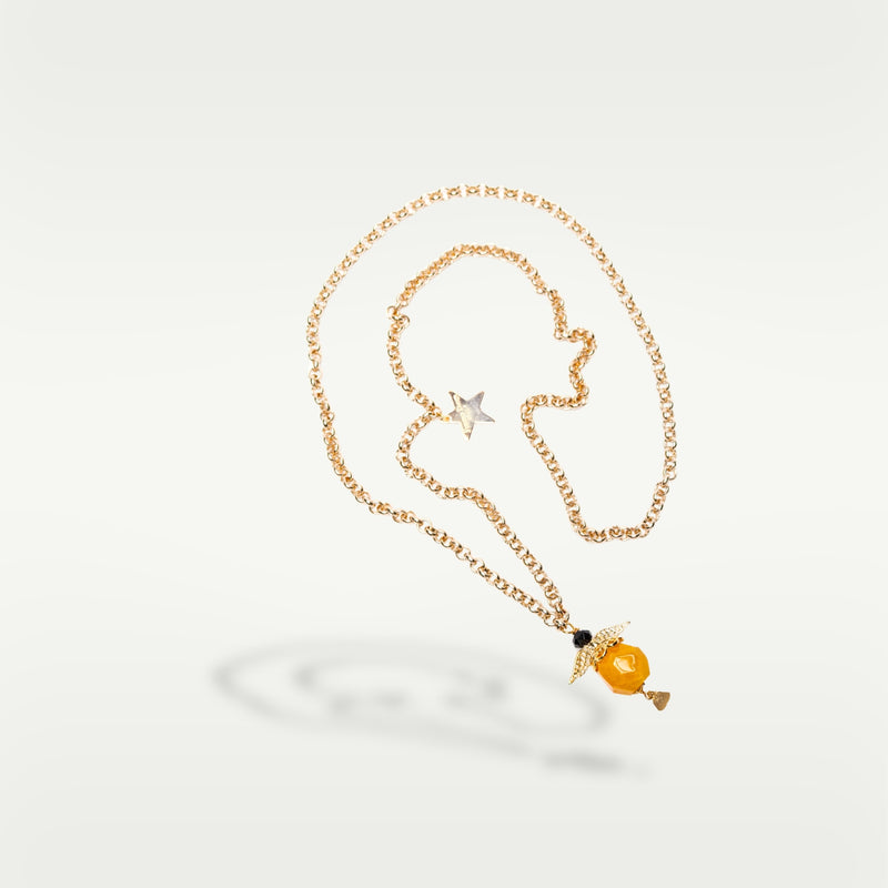 COLLANA STONE ANGEL | GIALLO