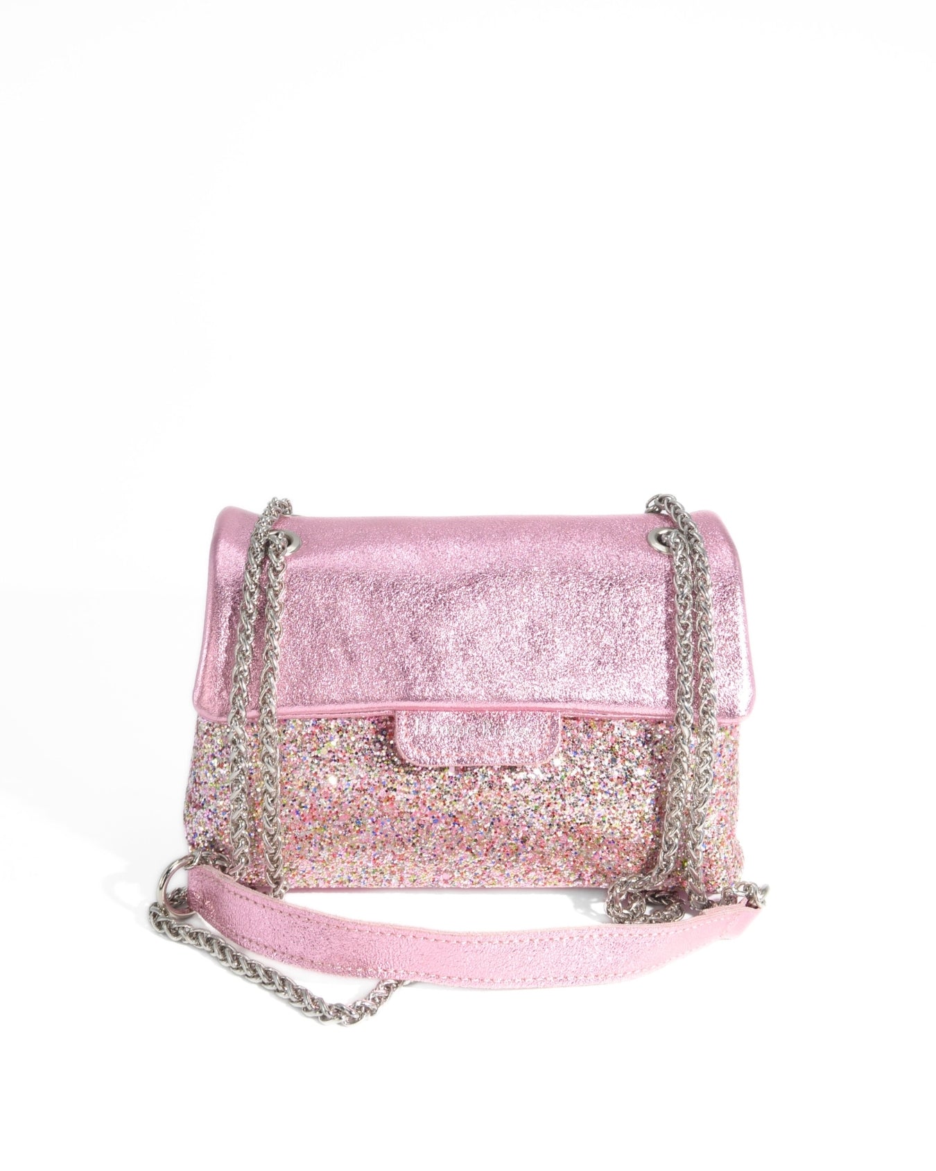 POCHETTE GLITTER | ROSA