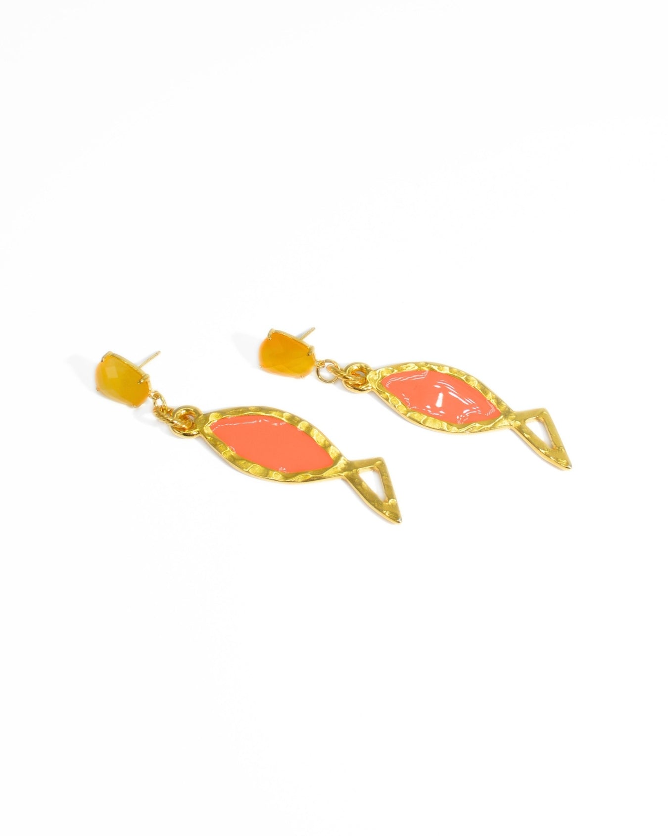 ORECCHINO COLOR FISH | ARANCIONE