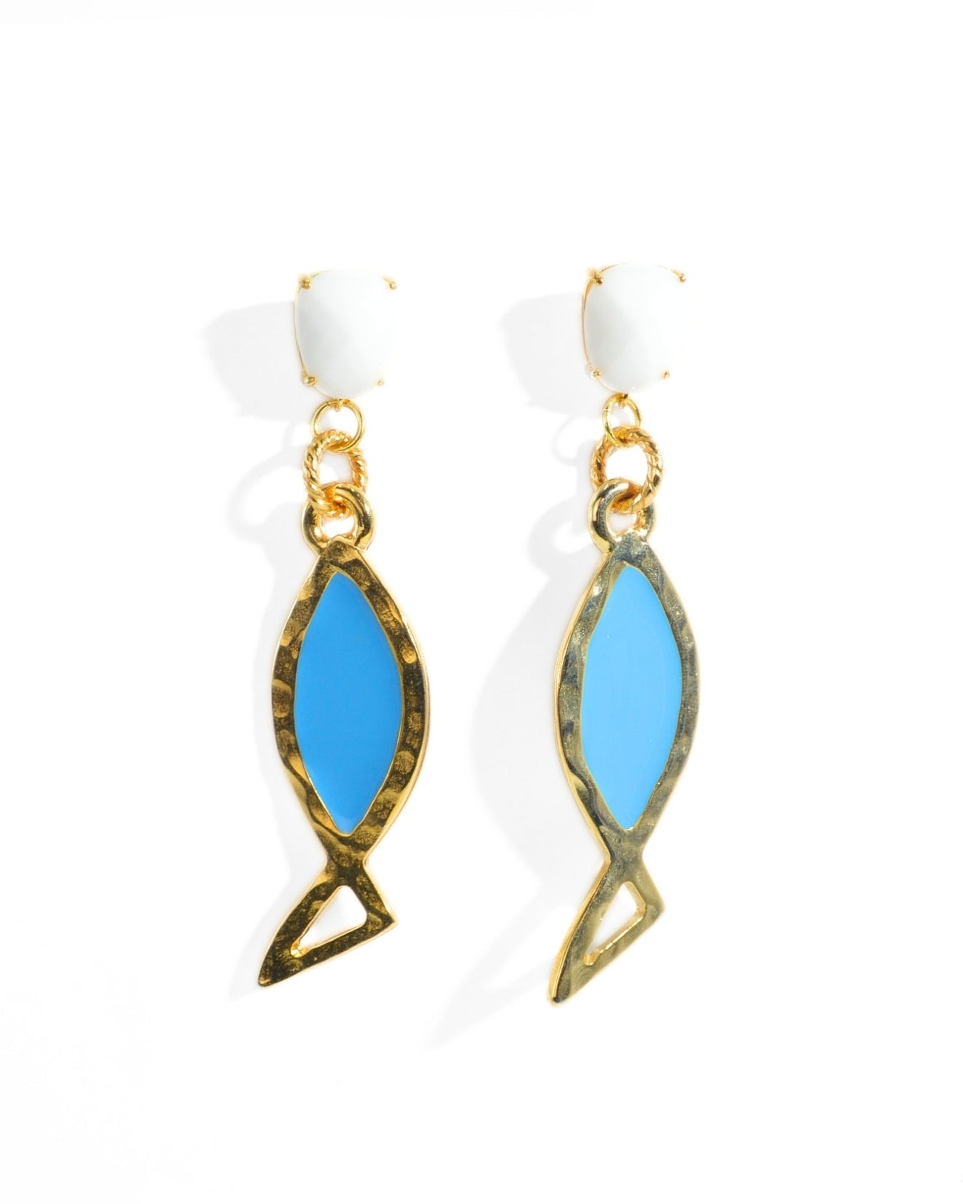 ORECCHINO COLOR FISH | TURCHESE