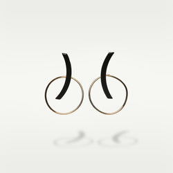 BLACK EARRING