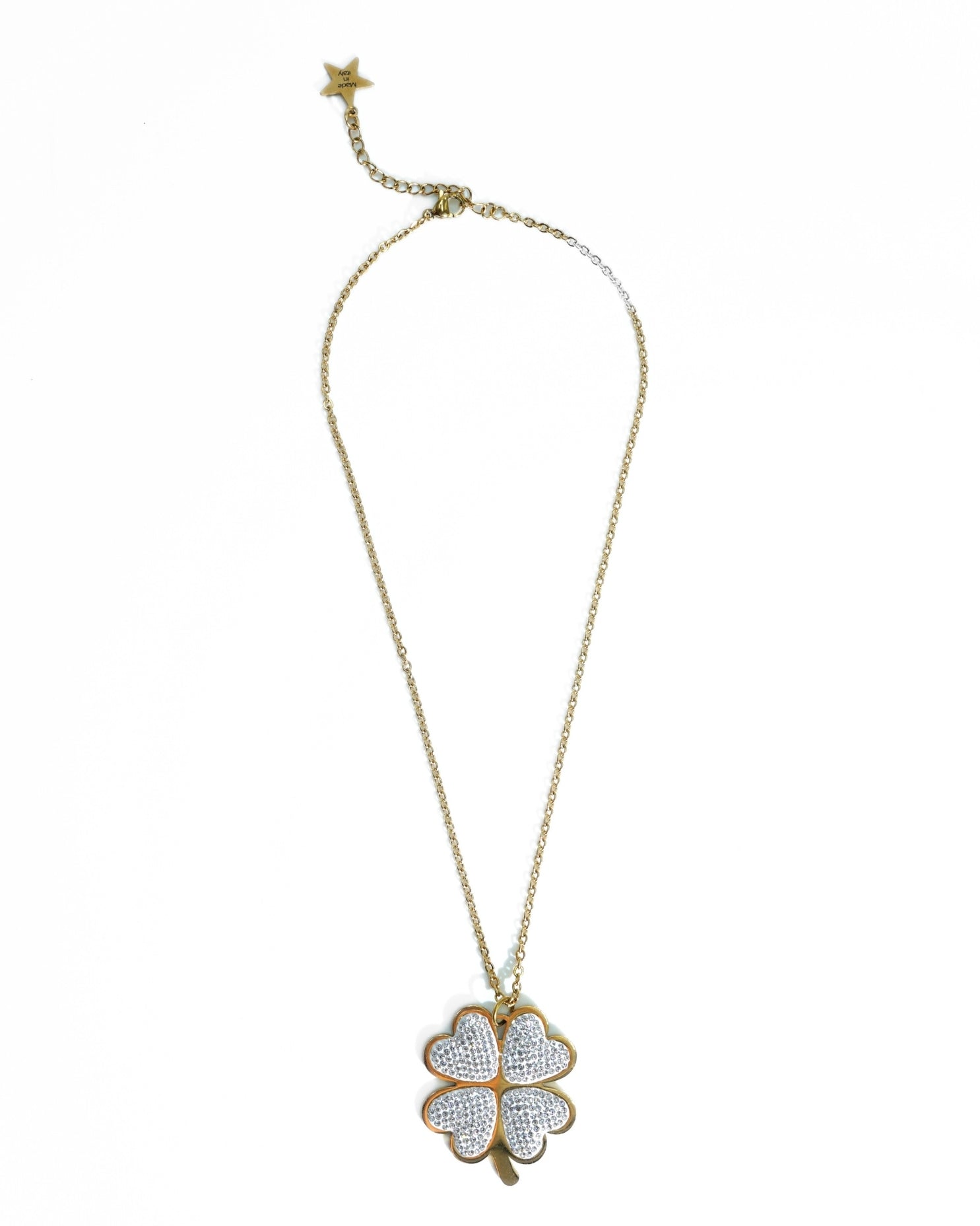 GIROCOLLO STRASS | QUADRIFOGLIO