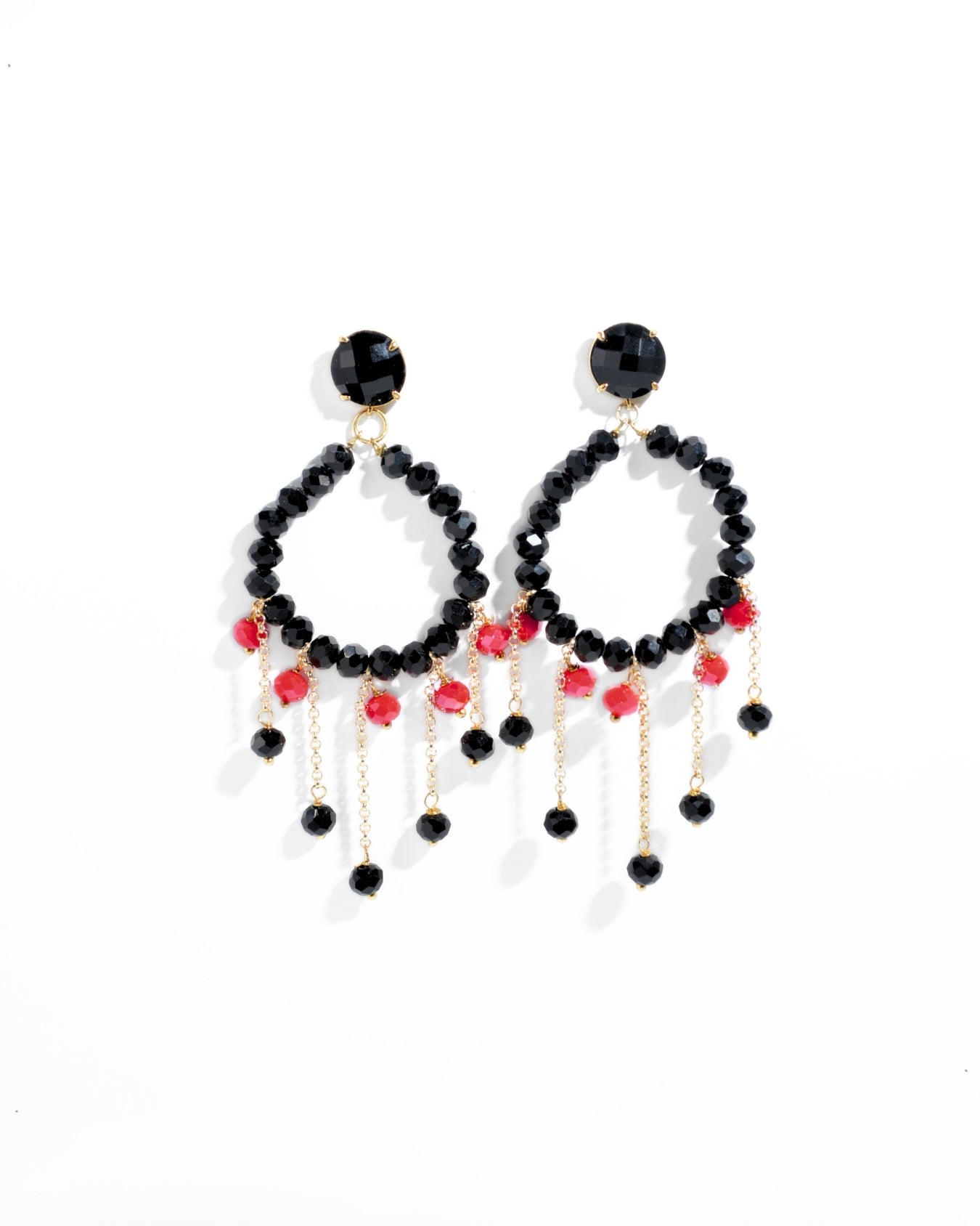 ORECCHINO SOGNO | NERO/ROSSO