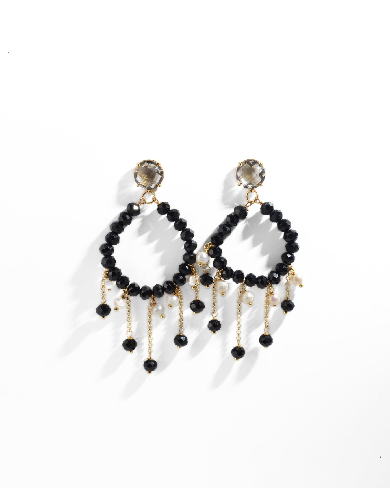 ORECCHINO SOGNO | NERO/PERLA