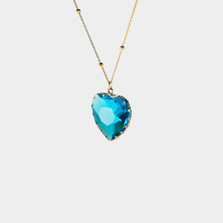 SACRED HEART CHOKER | TURQUOISE