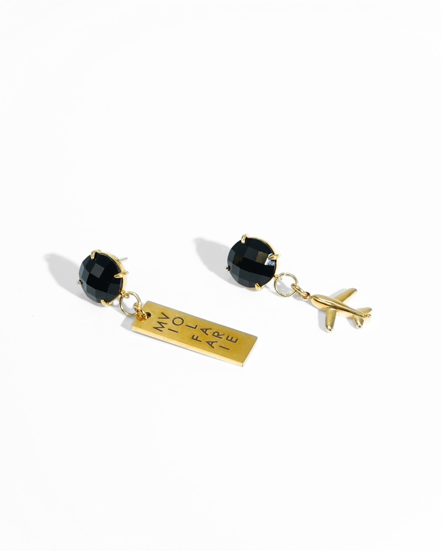 ORECCHINO CHARMS | NERO