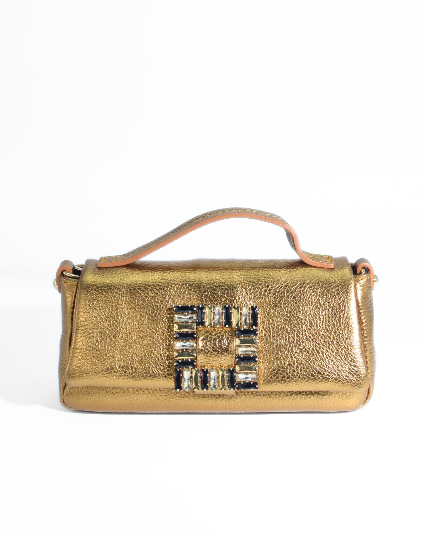 POCHETTE STRASS NIGHT | ORO