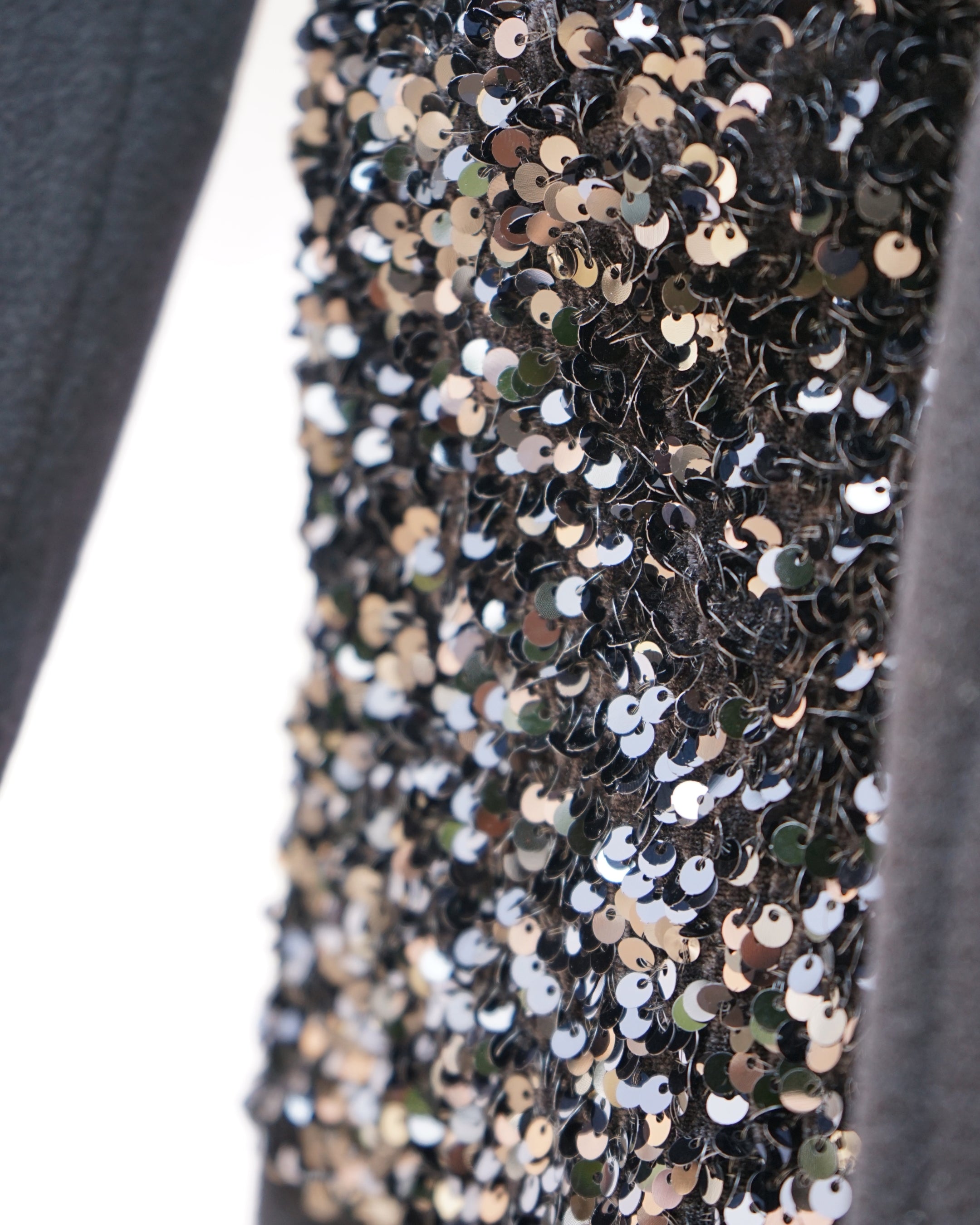 CAPPOTTO PAILETTES | NERO