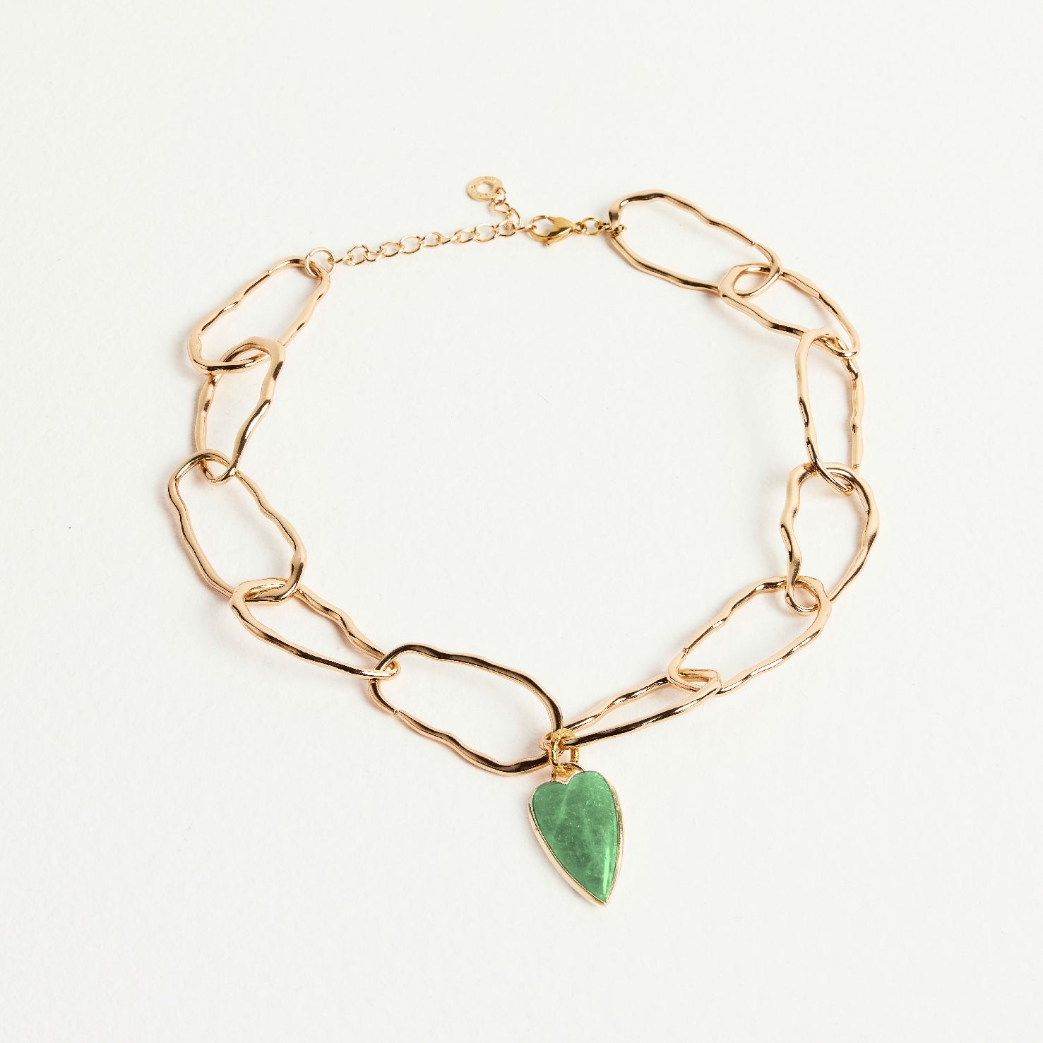 HEART CHOKER - GREEN