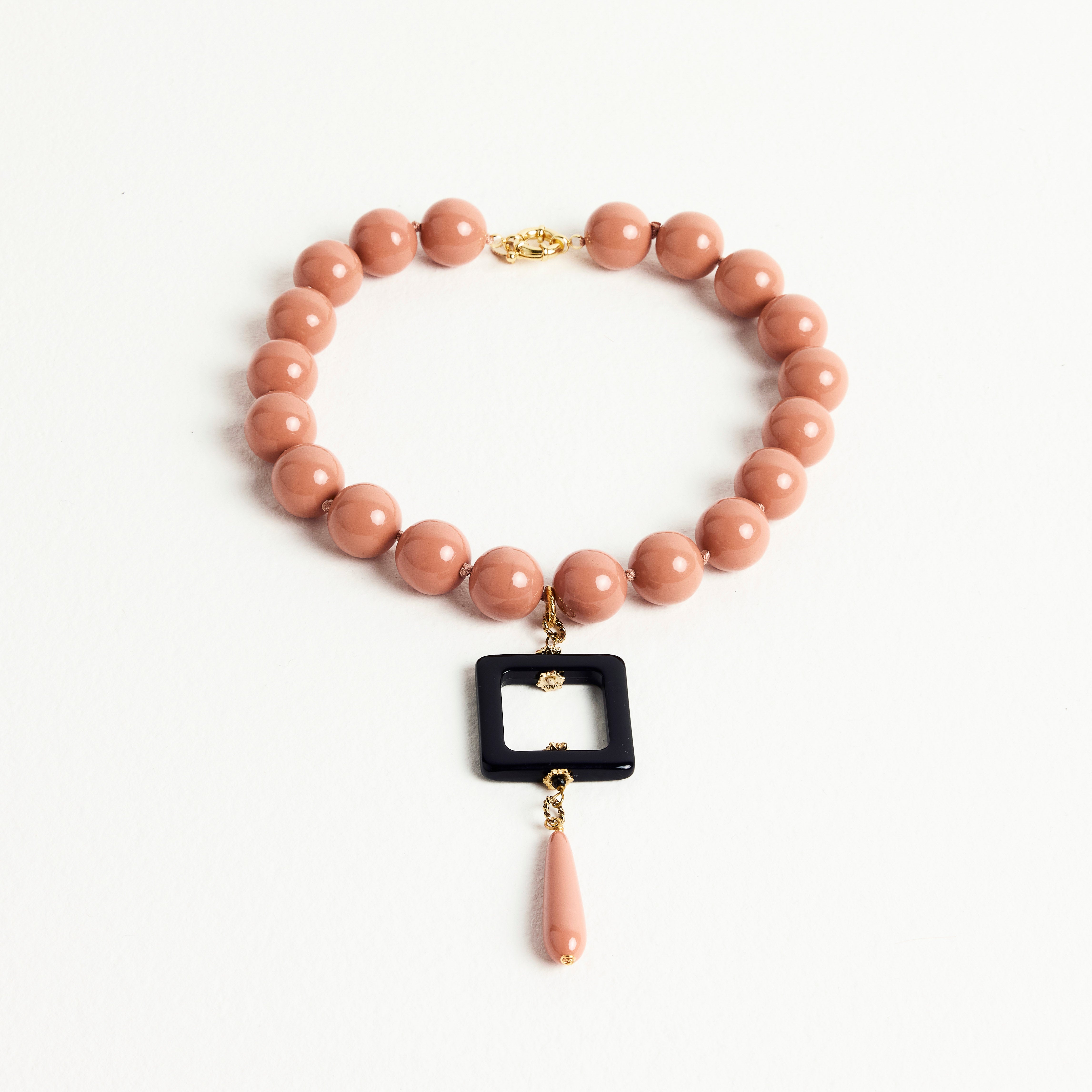 DROP NECKLACE | PINK