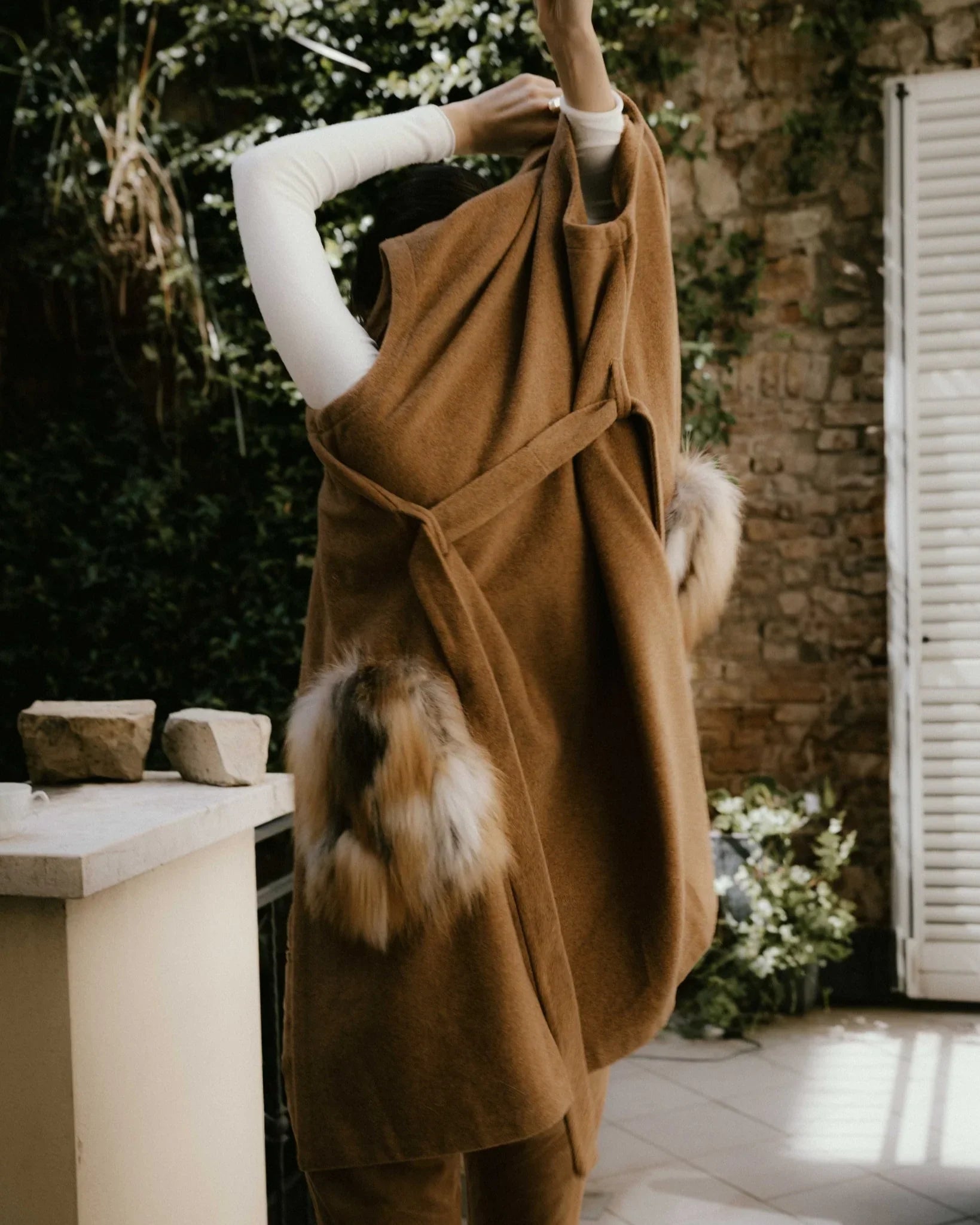 GILET LUX | RUGGINE