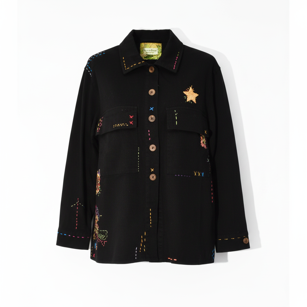 GIACCA CANVAS | NERO