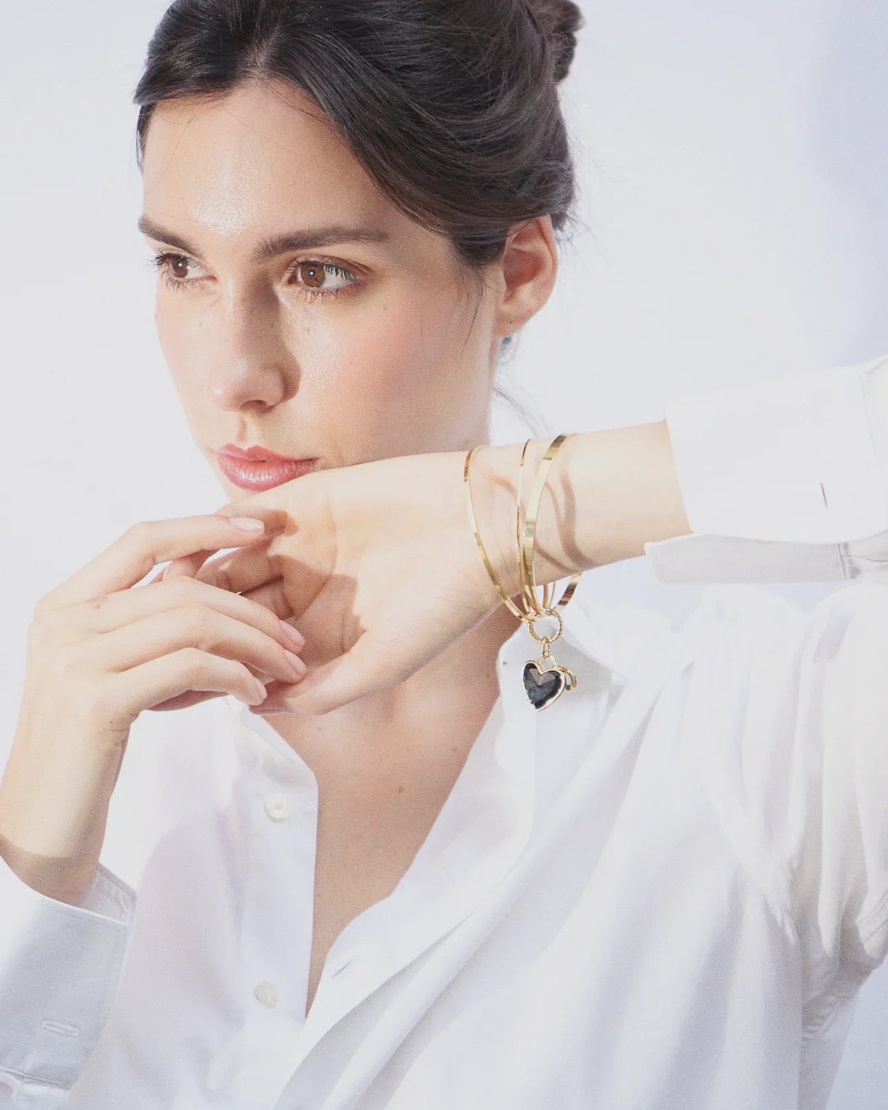 BRACCIALE CUORE | NERO