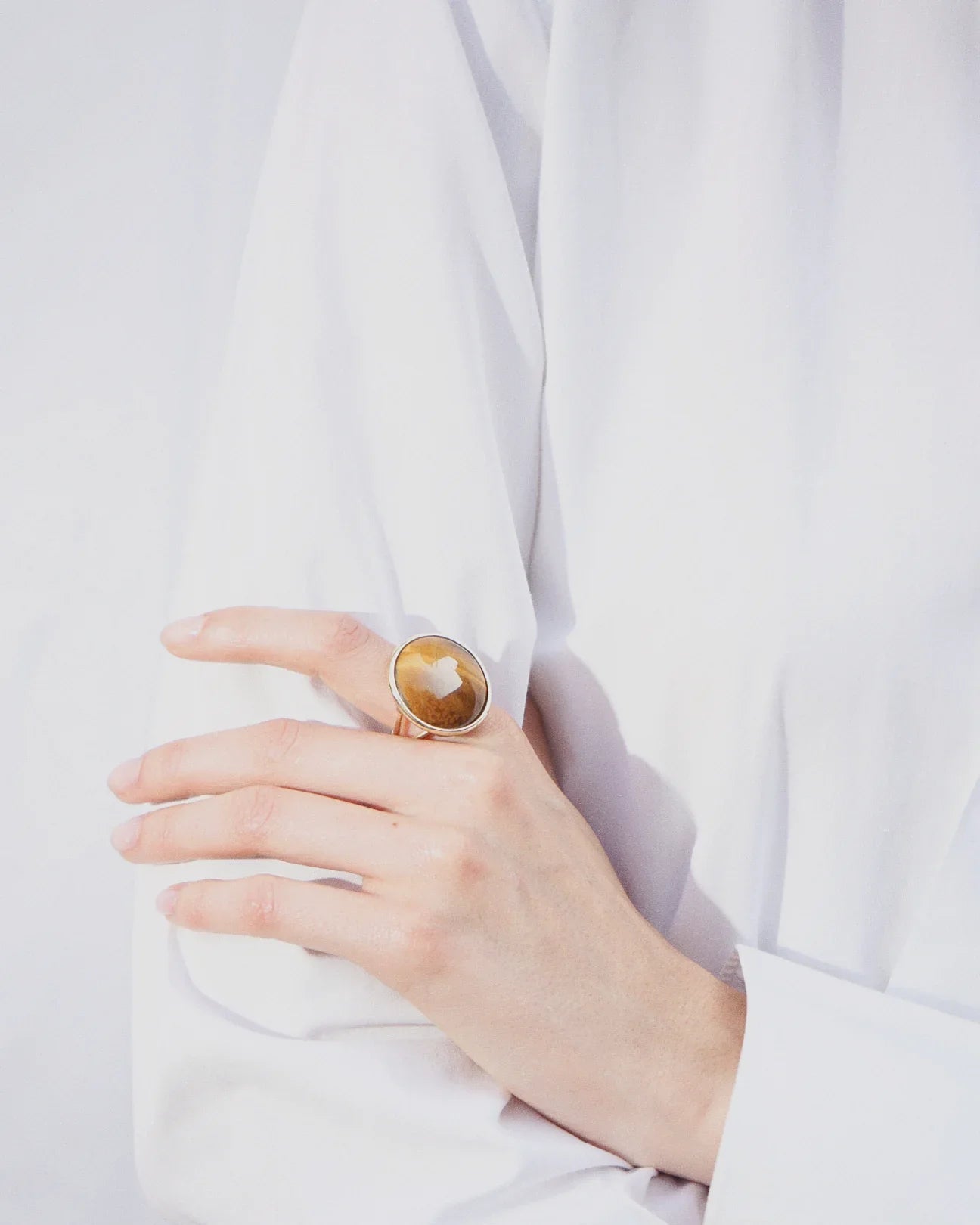 ANELLO CIRCLE | MARRONE