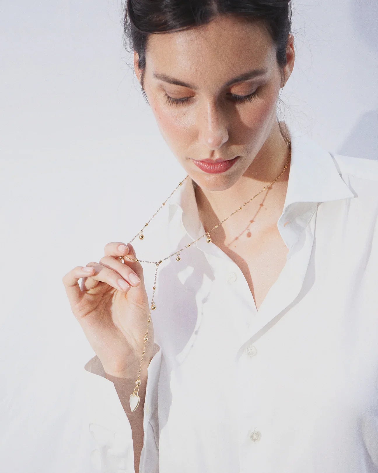 COLLANA CUORE | BIANCO