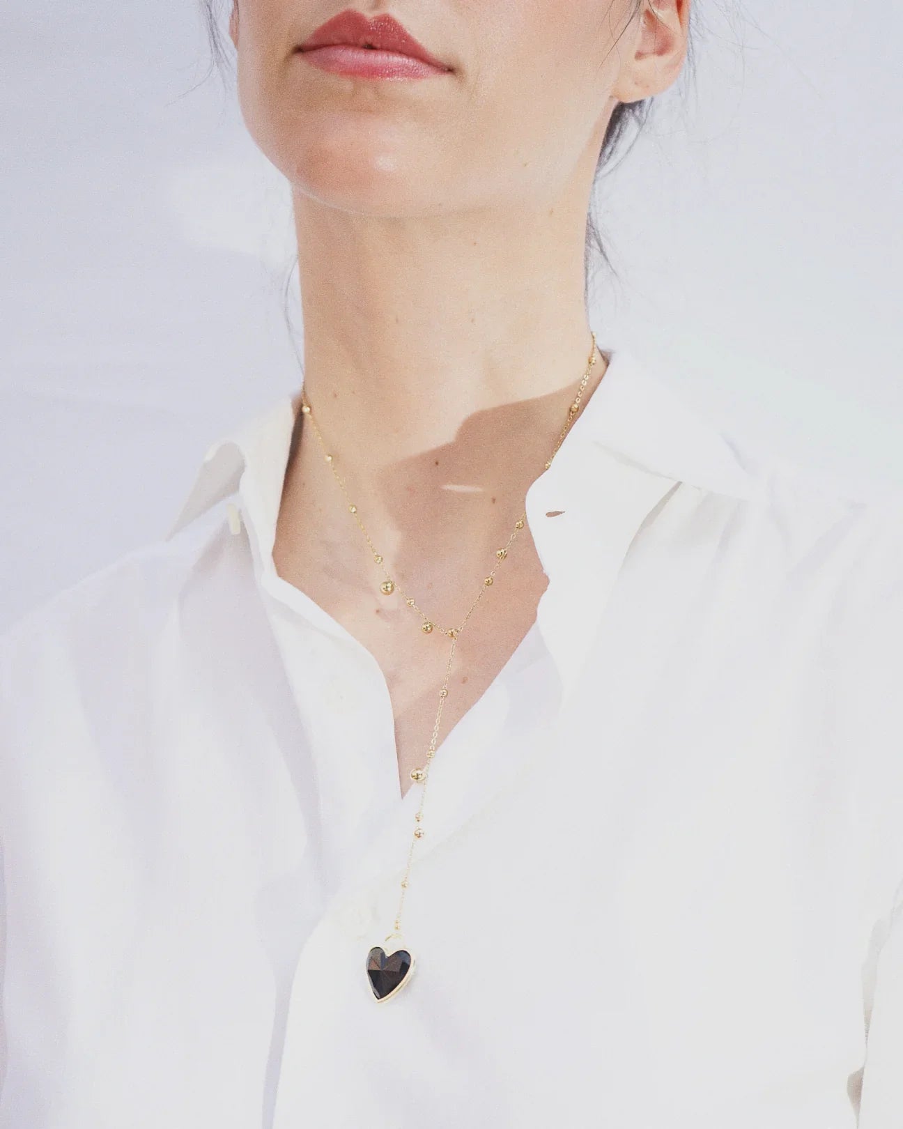 COLLANA CUORE | NERO