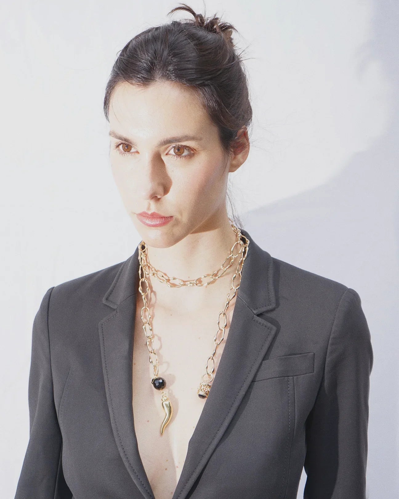 COLLANA SCIARPA | CORNO