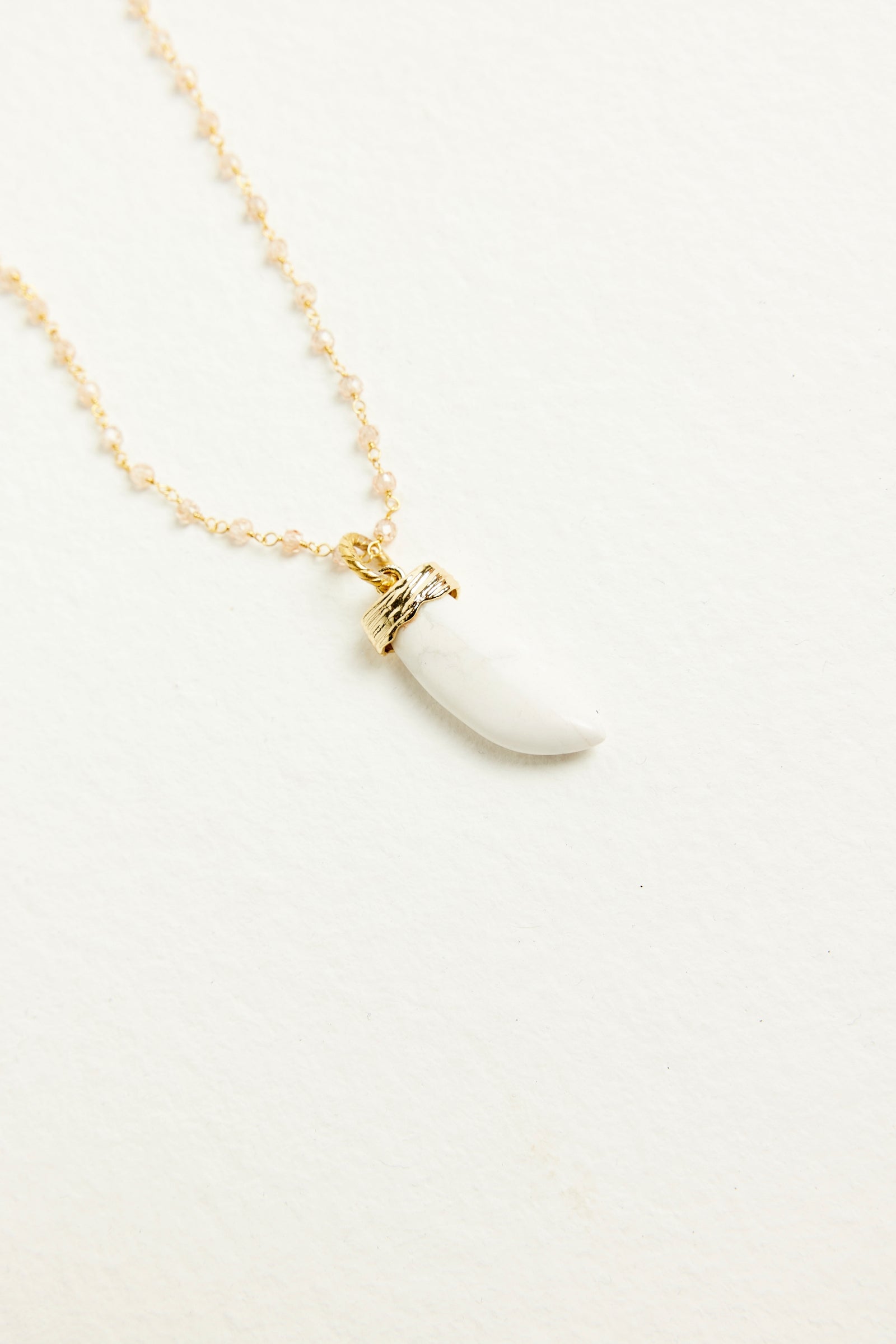 COLLANA CORNO | BIANCO - Almala
