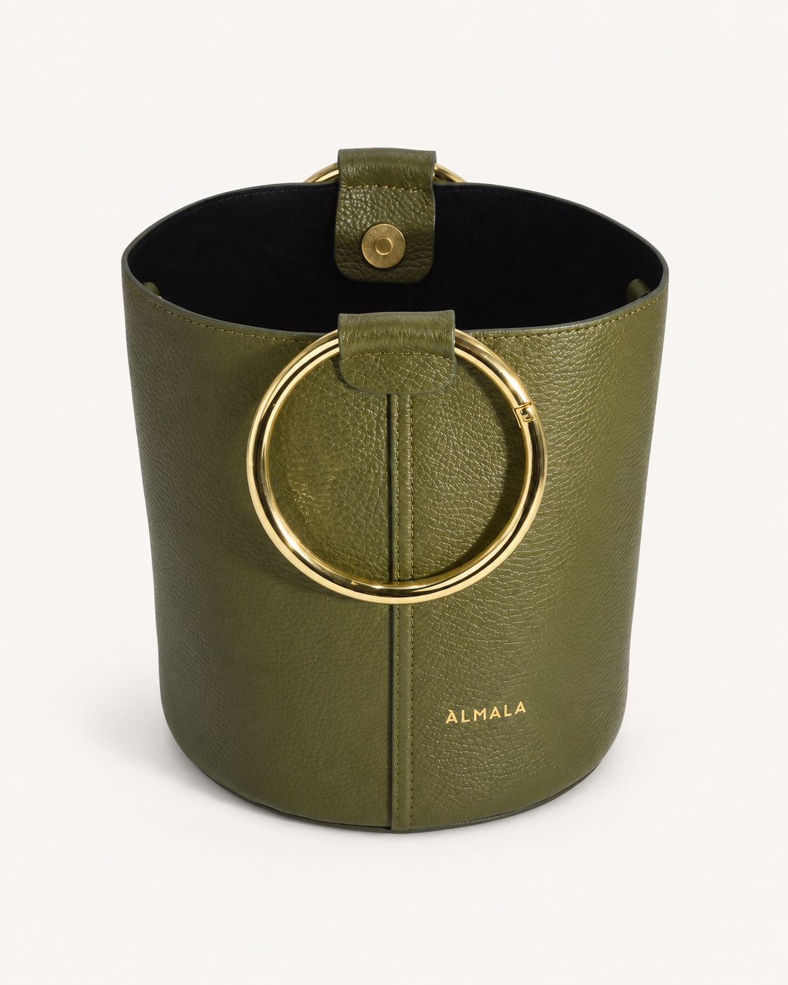 B.B. Mini Sac Winter verde, vista posteriore