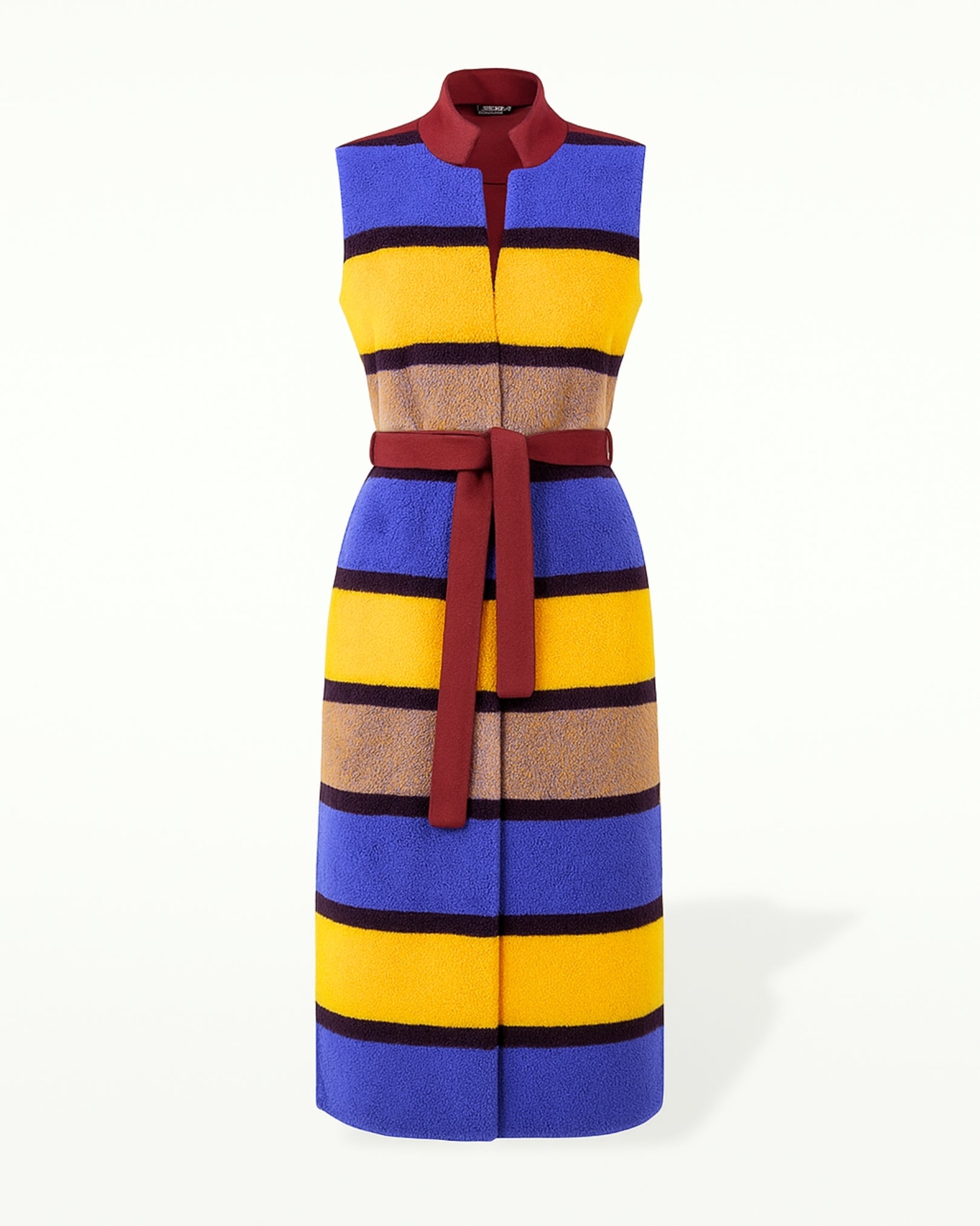 GILET KASHMIR | BORDEAUX