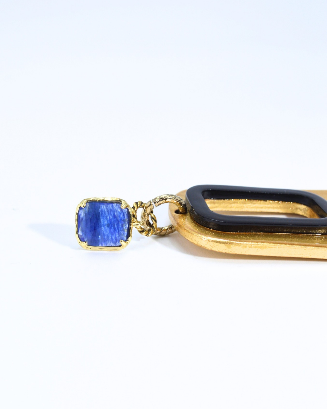 ORECCHINO WOOD | BLU