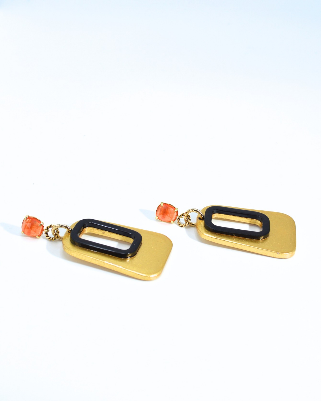 ORECCHINO WOOD | ARANCIO